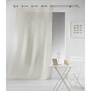 Rideau  - Effet Lin - Naturel