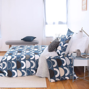 Parure Housse De Couette 3pcs 100% Coton 57 Fils Berlioz