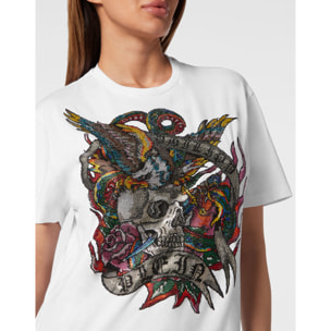 PHILIPP PLEIN T-Shirt Round Neck TATTOO