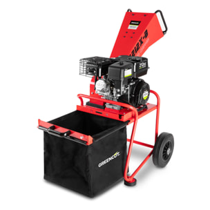 Biotrituradora con motor gasolina - Greencut GE212X-B