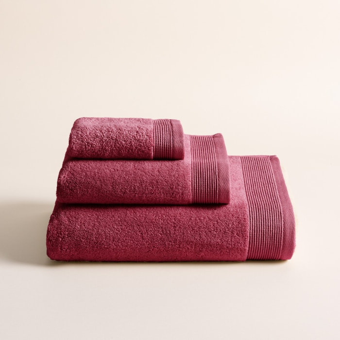 Set 3 Toallas Harmony Berry - Zero Twist - 600 Gramos