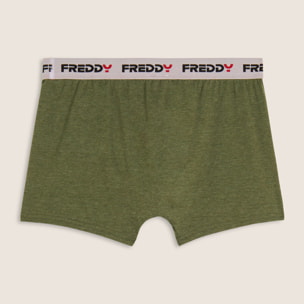 Boxer Uomo con Elastico Jacquard e Maxi Logo FREDDY
