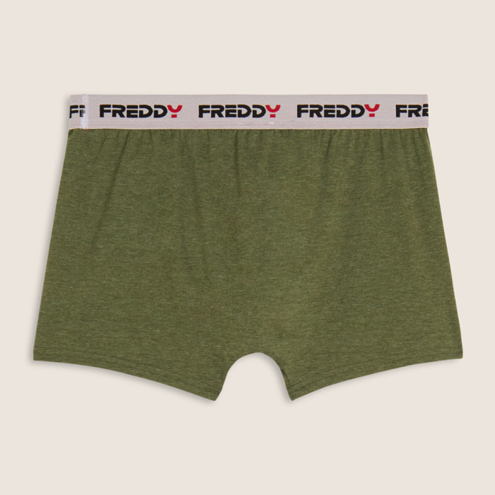 Boxer Uomo con Elastico Jacquard e Maxi Logo FREDDY
