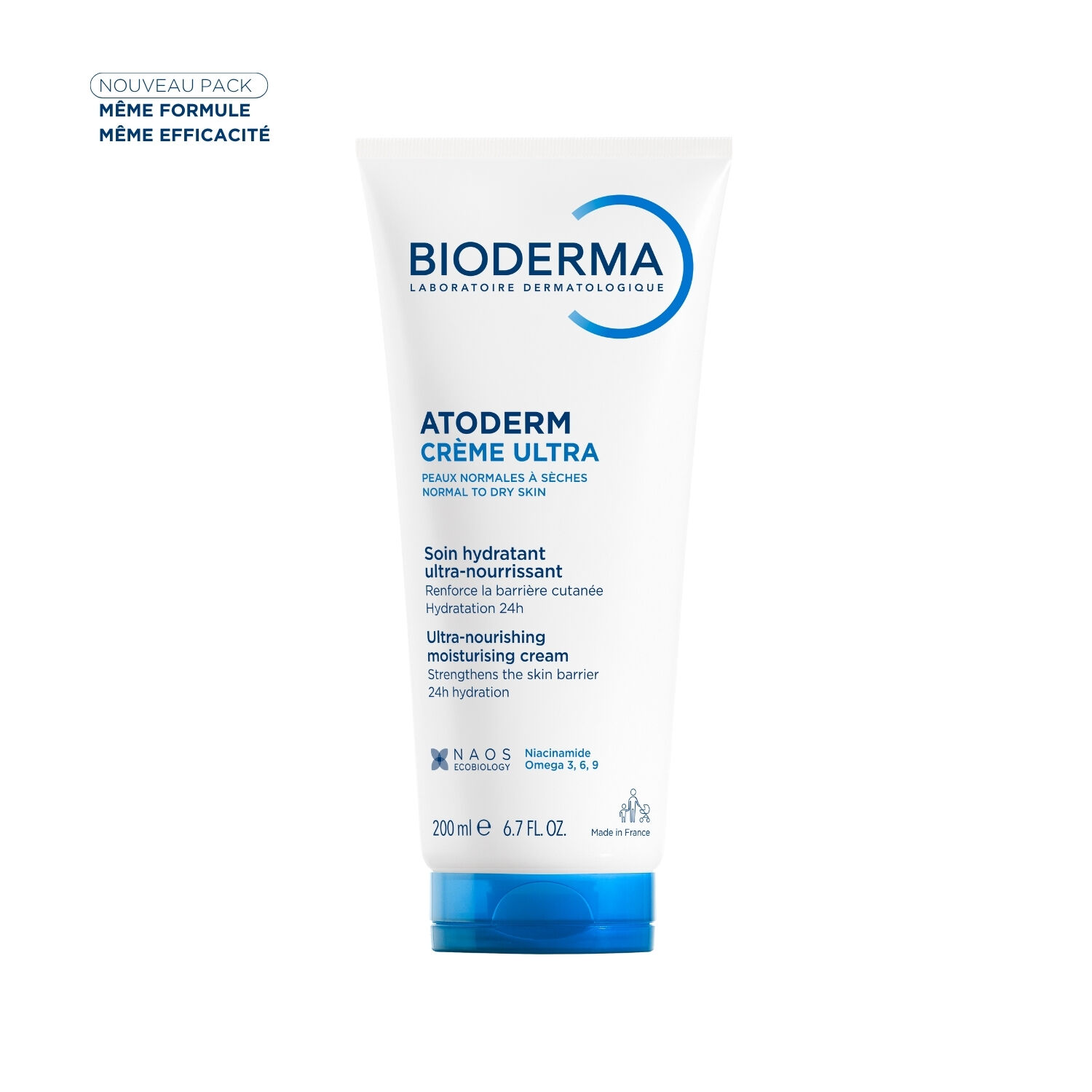 Atoderm Crème Ultra - Crème Hydratante Ultra-Nourrissante