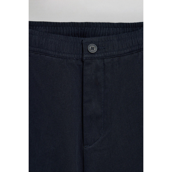 Pantaloni Trent blu marino con elastico in vita e particolari Polo Club