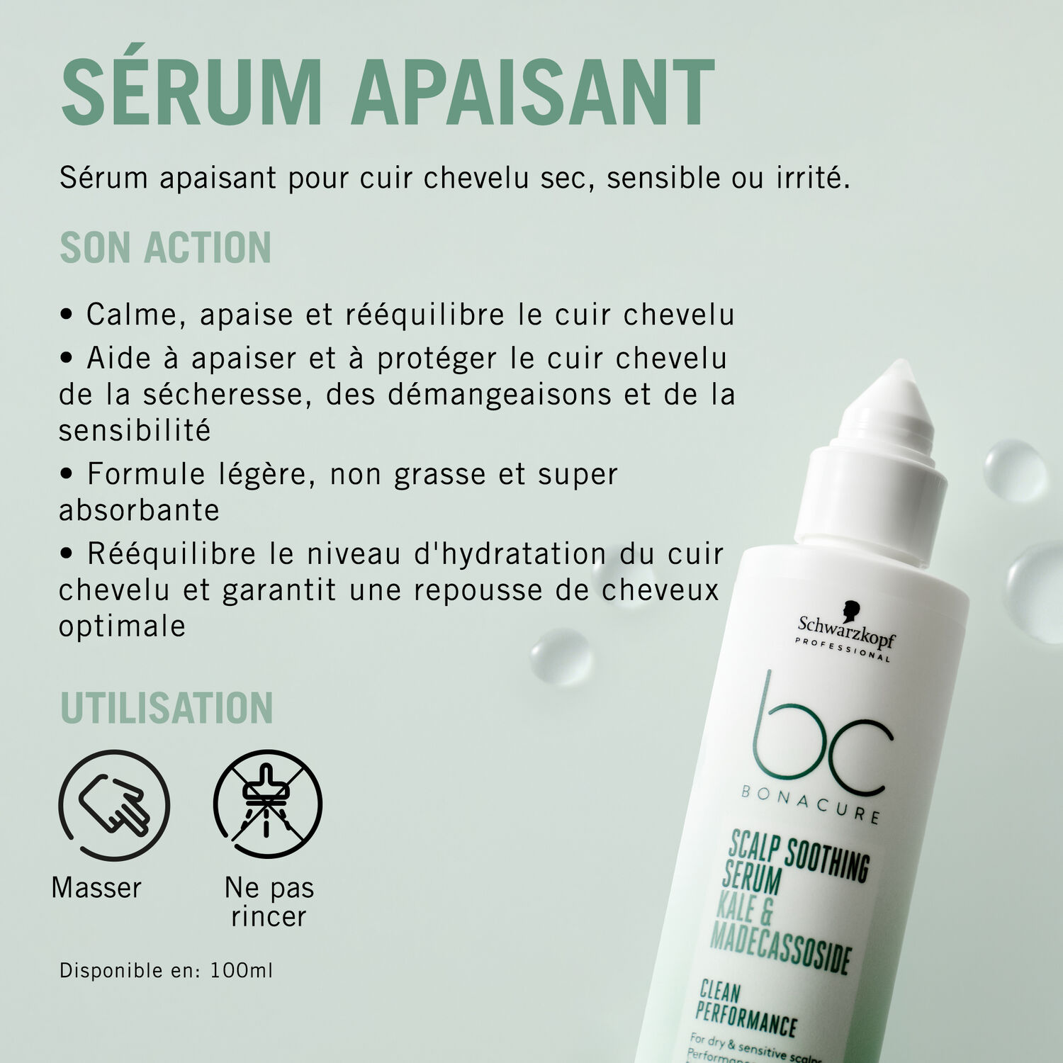 BC Bonacure Scalp - Sérum Apaisant 100 ml