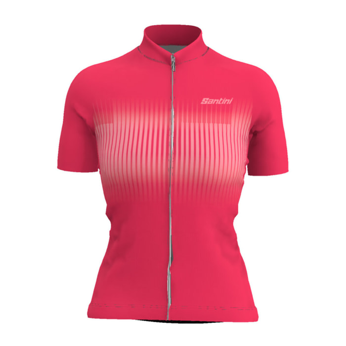 Cloe - Maillot Manches Courtes Femme - Rouge - Femme