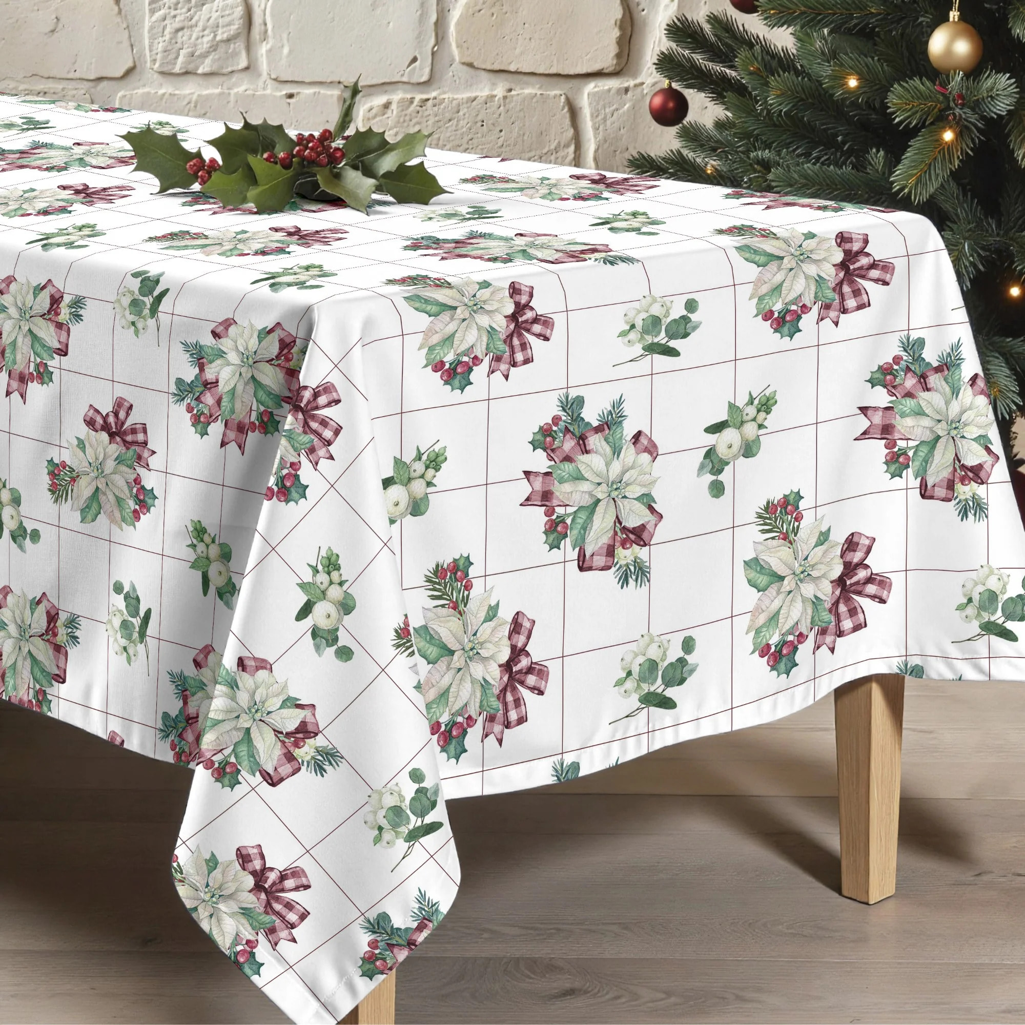 Nappe en résine Anti-tâches Red Christmas 2