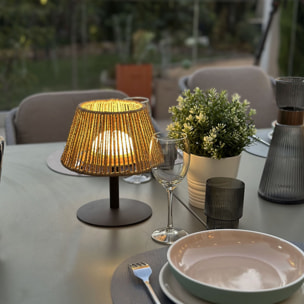 Lampe de table sans fil STANDY MINI RAFFY H22cm