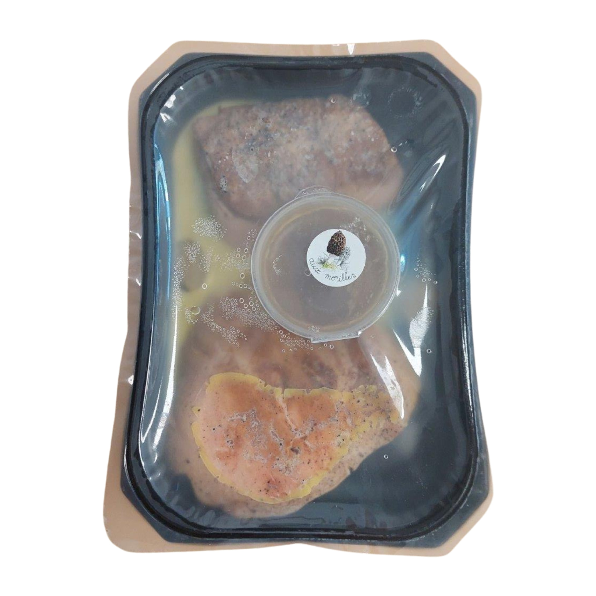 Escalopes de foie gras poêlées sauce morilles - 130g*** - France