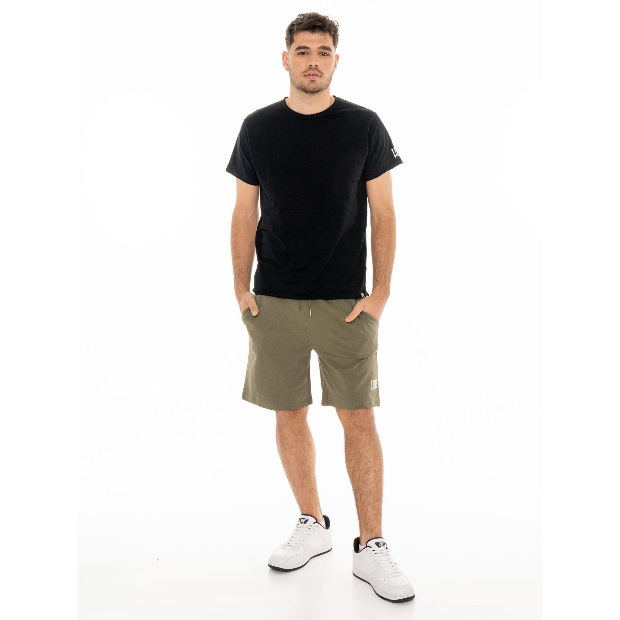 Pantaloncini in cotone da uomo Leone Basic