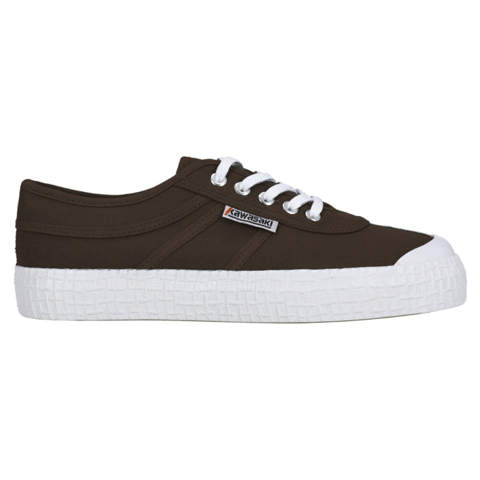 Zapatillas Sneaker para Hombre - KAWASAKI Original 3.0 Canvas Shoe K232427 5045 Chocolate Brown