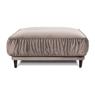 Pouf taille L Fiorenzo Velours