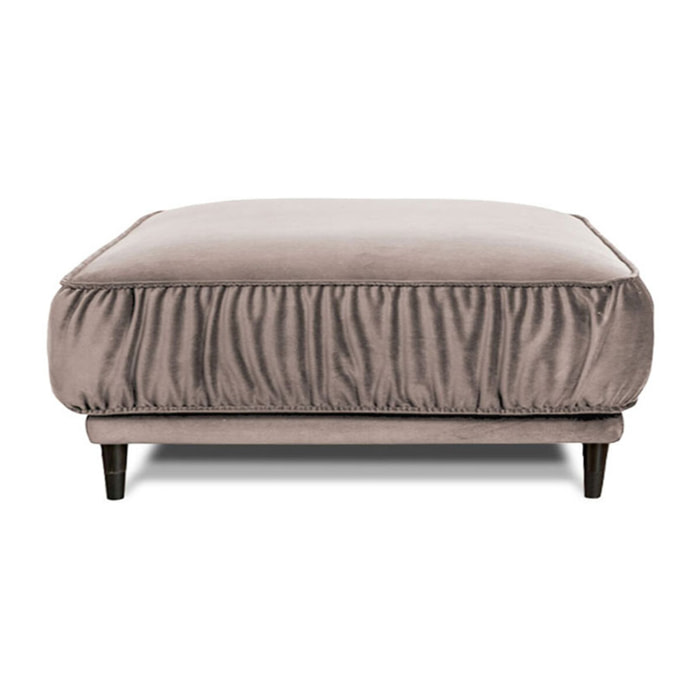 Pouf taille L Fiorenzo Velours