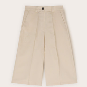 Motivi - Bermudas mezcla lino lyocell - Beige