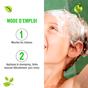 Equave Kids Enfants Appletastic - Shampooing Doux Démêlant Parfum Pomme 300 ml