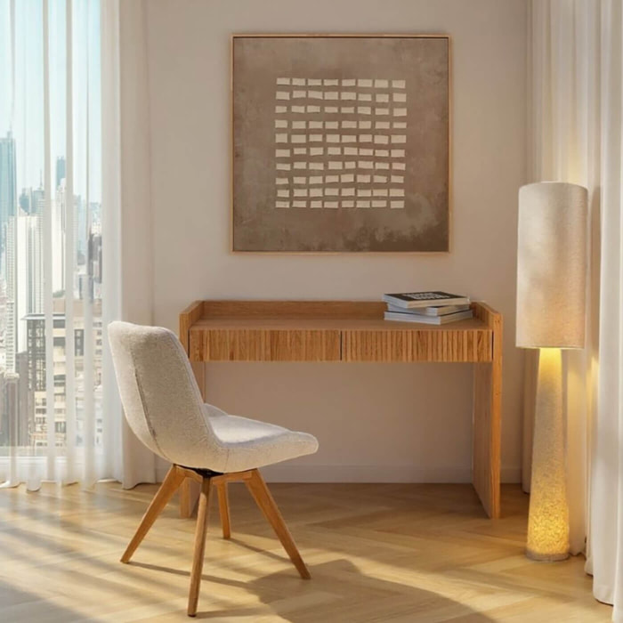 Tableau Frame Art Row 100x100cm beige Kare Design