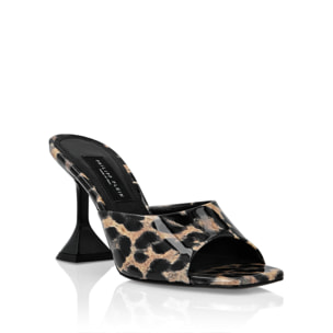 PHILIPP PLEIN Sandals LEOPARD