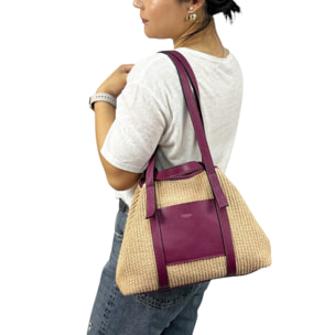 Bolso de mano Cheval Firenze Formentera Mini Violeta