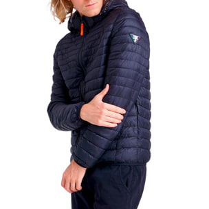 Chaqueta de hombre Leone con capucha y cremallera Basic