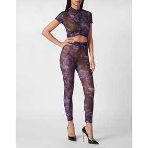 PHILIPP PLEIN Mallas FLOWERS