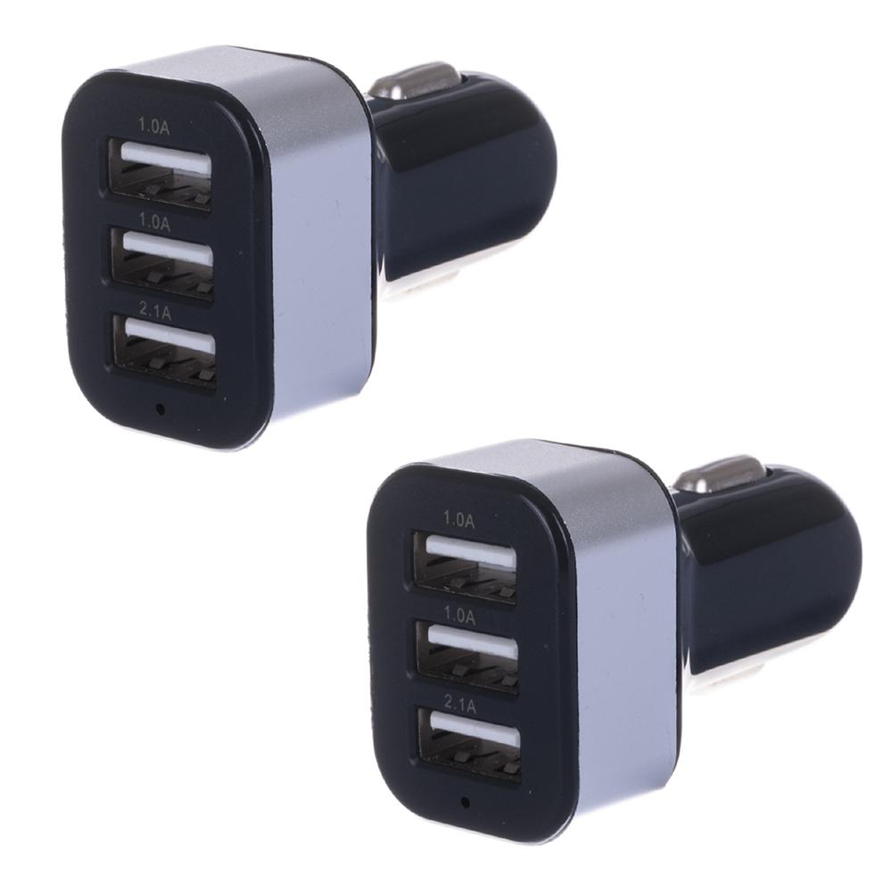 X2 Cargador 5.2 Mah PARA COCHE 3 USB