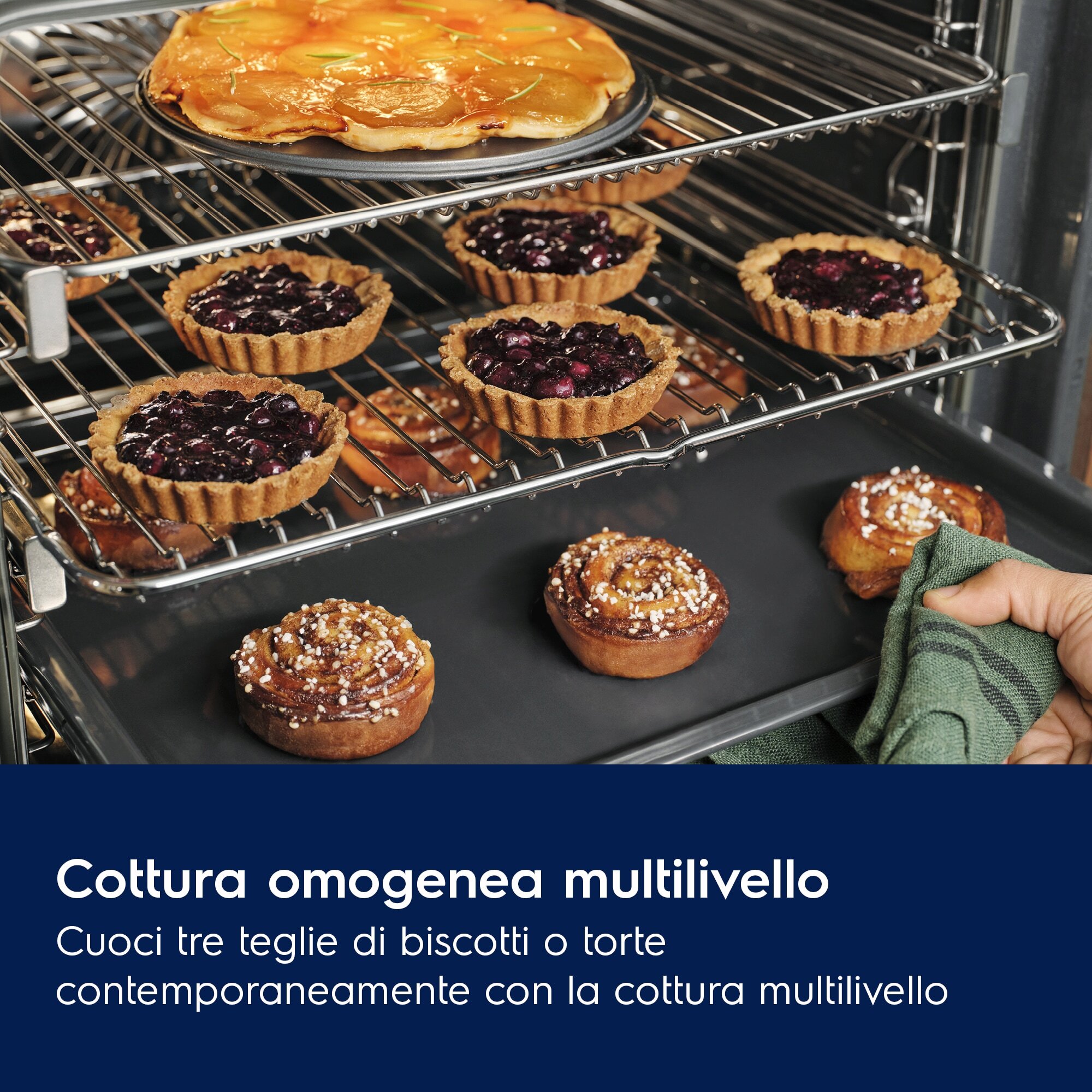 Electrolux Forno Multifunzione Surround con SteamBake 500 EOD3H50TH