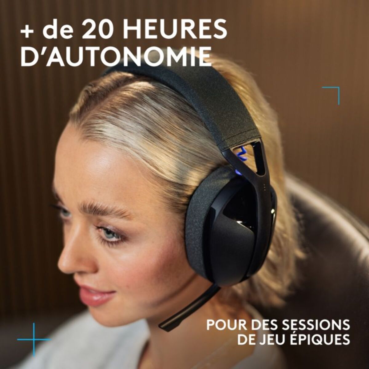 Casque gamer LOGITECH G321 Noir Lightspeed