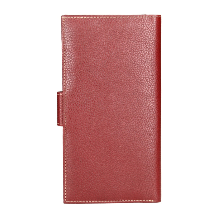 Portafoglio unisex in vera pelle - Modello Aethel - 23.0 x 12.0 x 2.0 cm