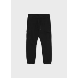 Pantalone jogger con tasconi