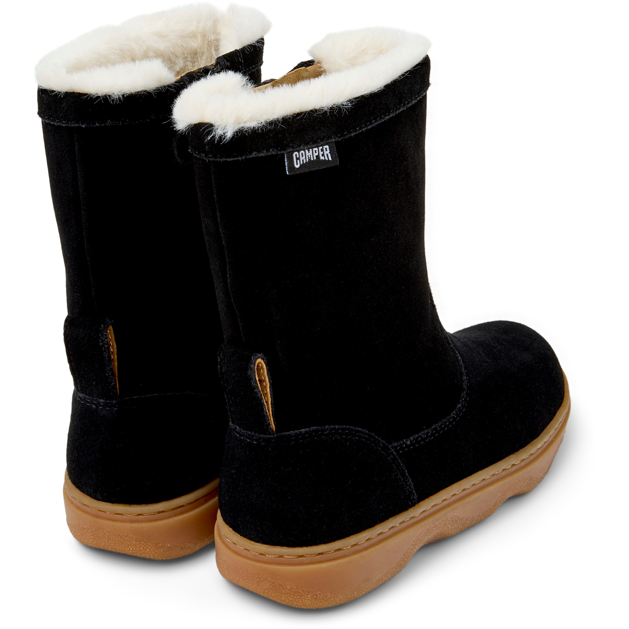 Botines - CAMPER Kiddo - Negro - Piel de ante