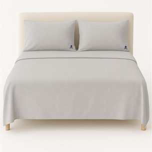 Set sábanas encimera + 2 fundas de almohada en color gris Scalpers Home