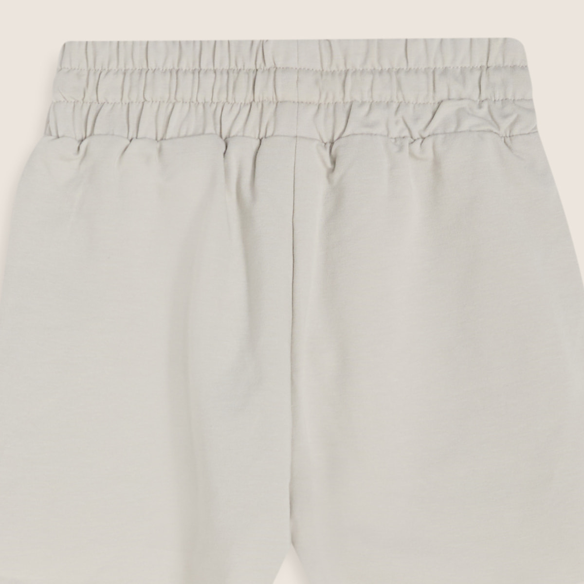 Shorts Bambina in Cotone Elasticizzato con Logo in Strass