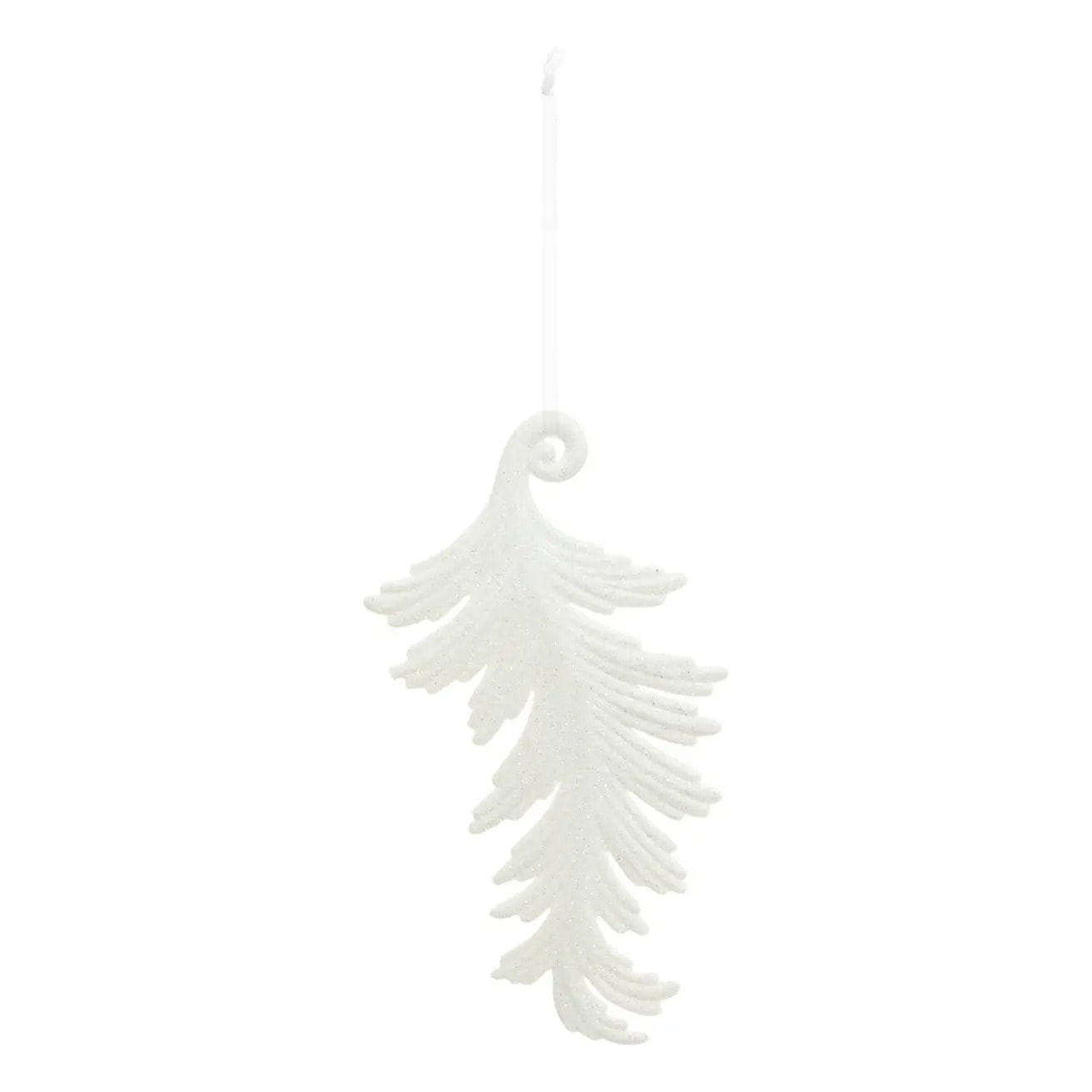Décoration de sapin feuille 17cm