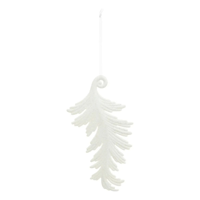 Décoration de sapin feuille 17cm