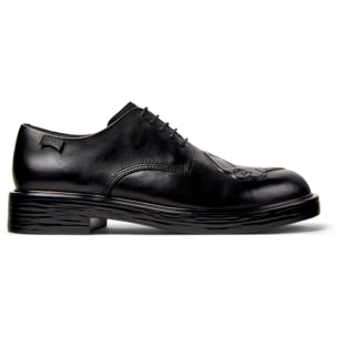 Zapatos de cordones - CAMPER Dean Twins - Negro - Cuero liso