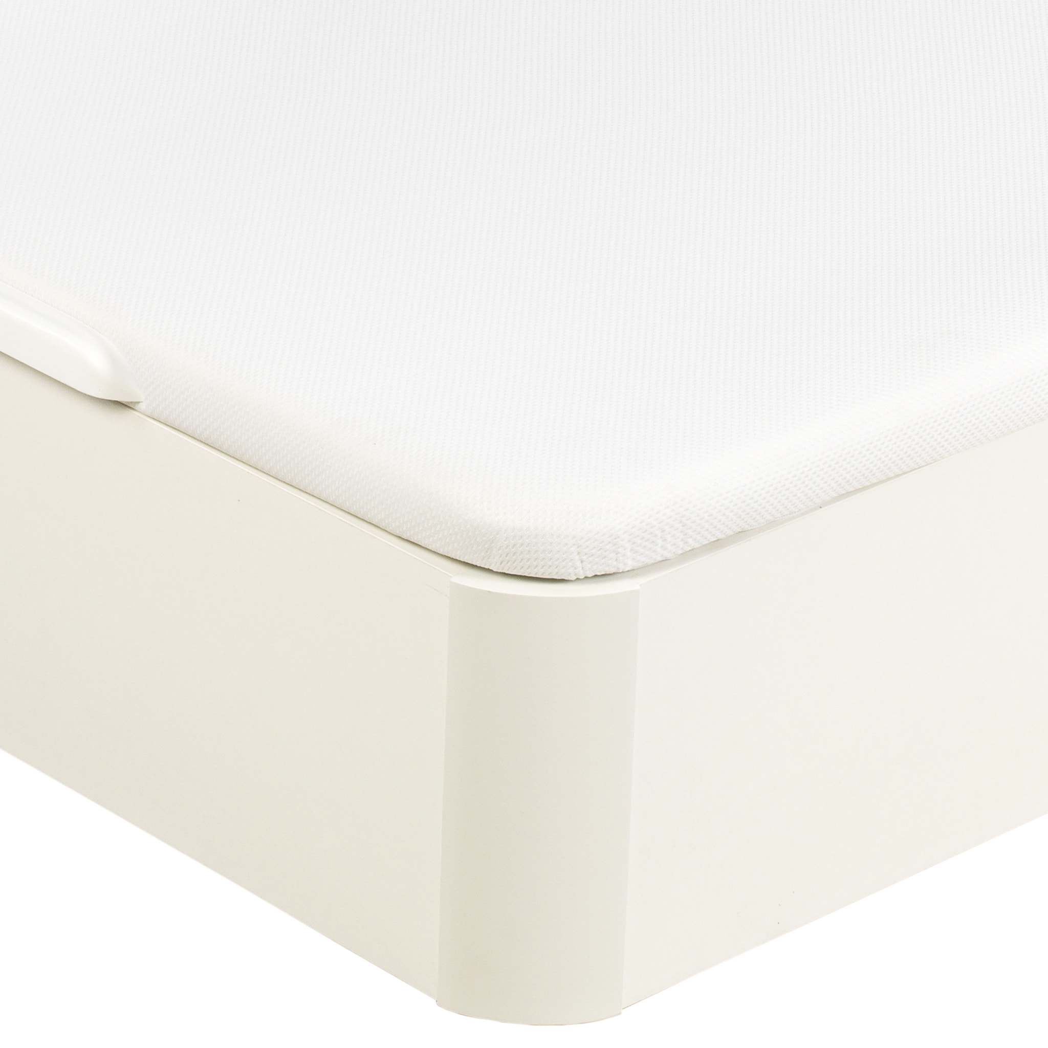 Canapé Abatible 32CM | ENVÍO, MONTAJE Y RECOGIDA ANTIGUO INCLUIDO | Apertura Lateral | Madera | Blanco | WHAT THE SLEEP