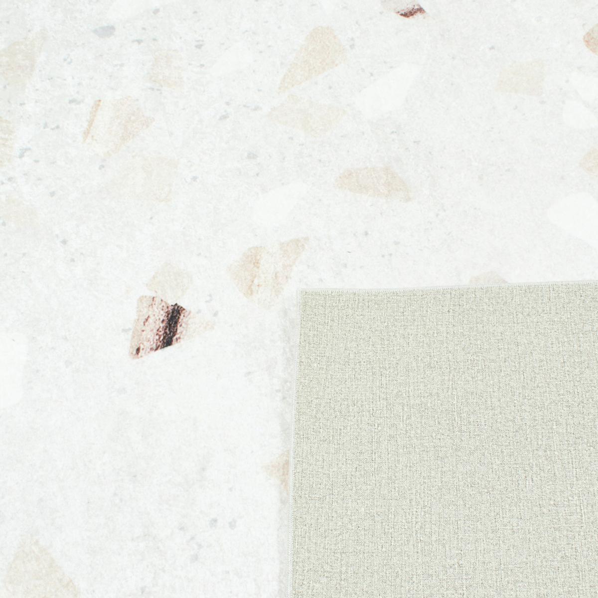 Tapis de salle de bain motif géométrique FITI