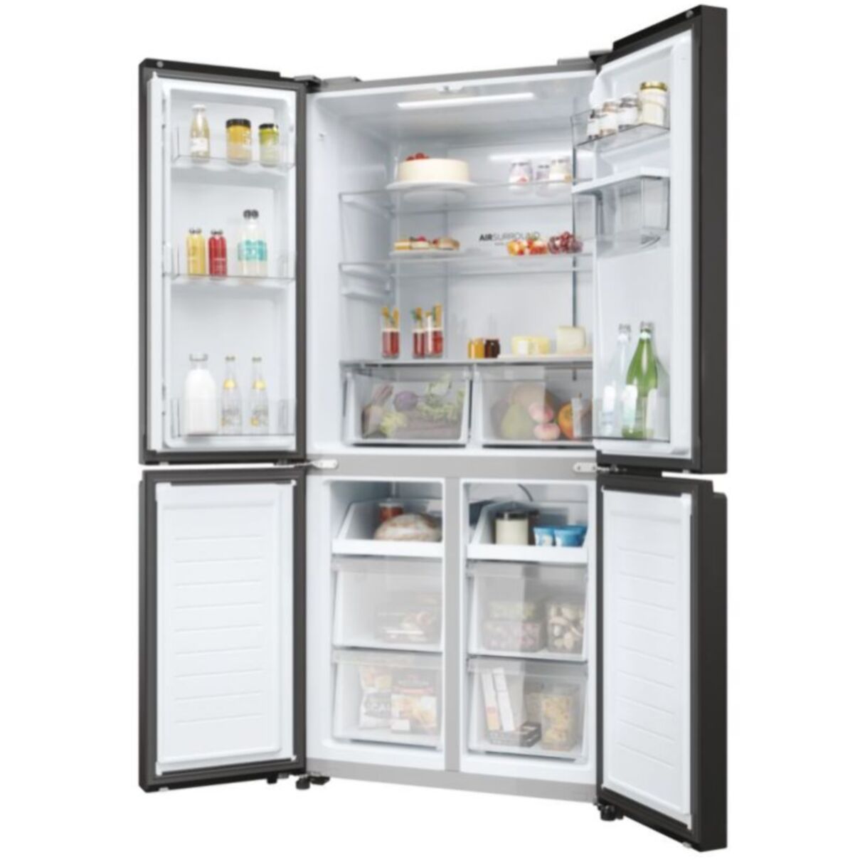 Réfrigérateur multi portes HAIER HCR3818EWPT