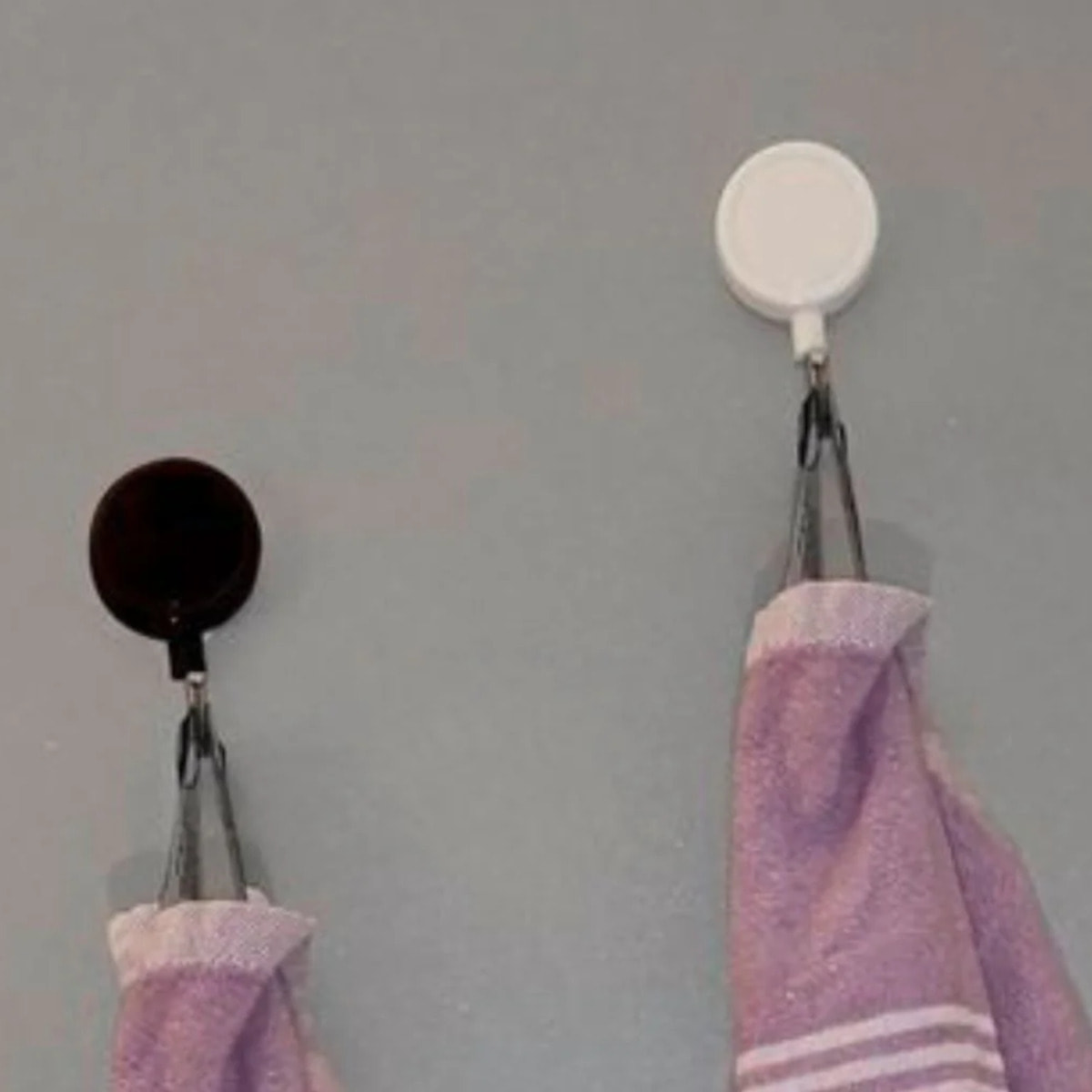 Lot de 2 crochets muraux magnétiques Fackelmann Tecno