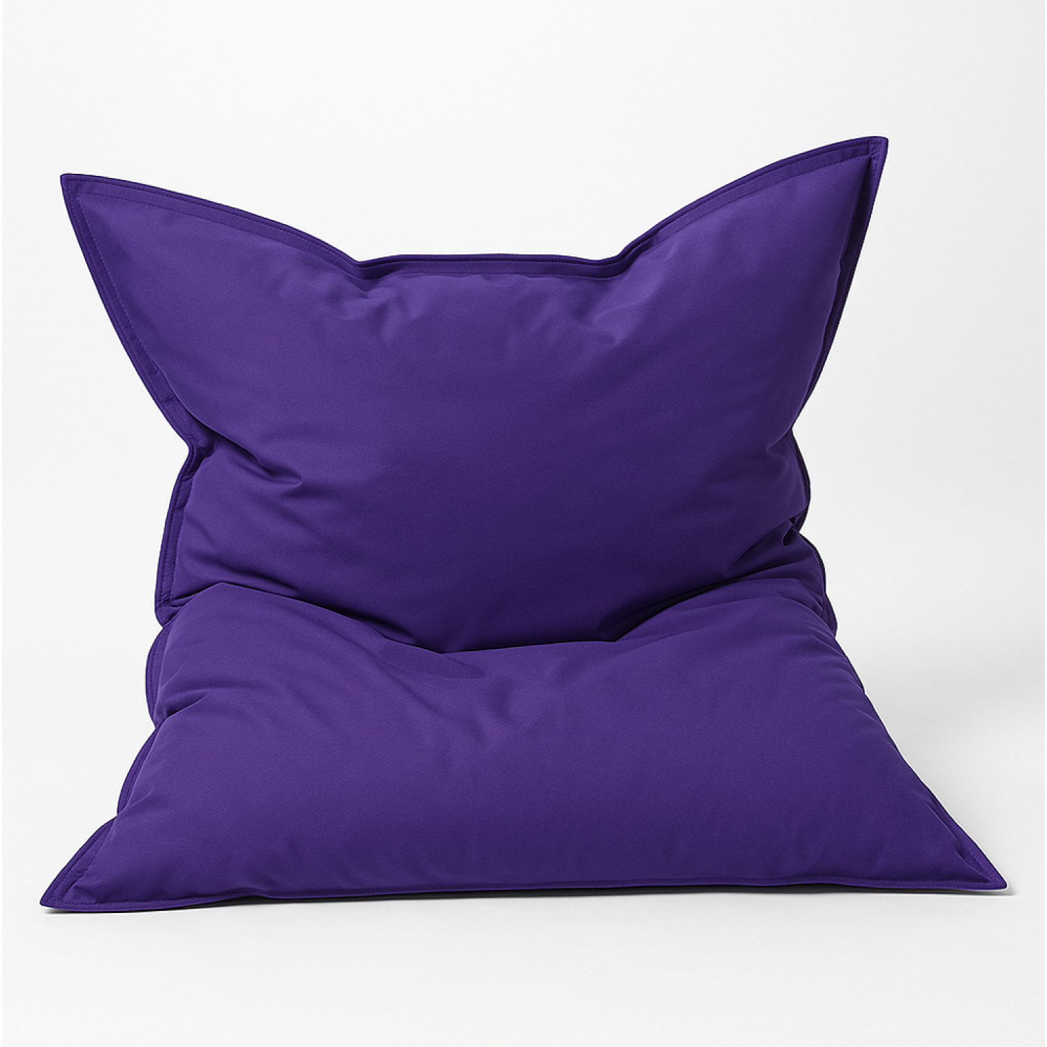 Pouf rectangulaire d'extérieur XXL 180x140cm violet THIES