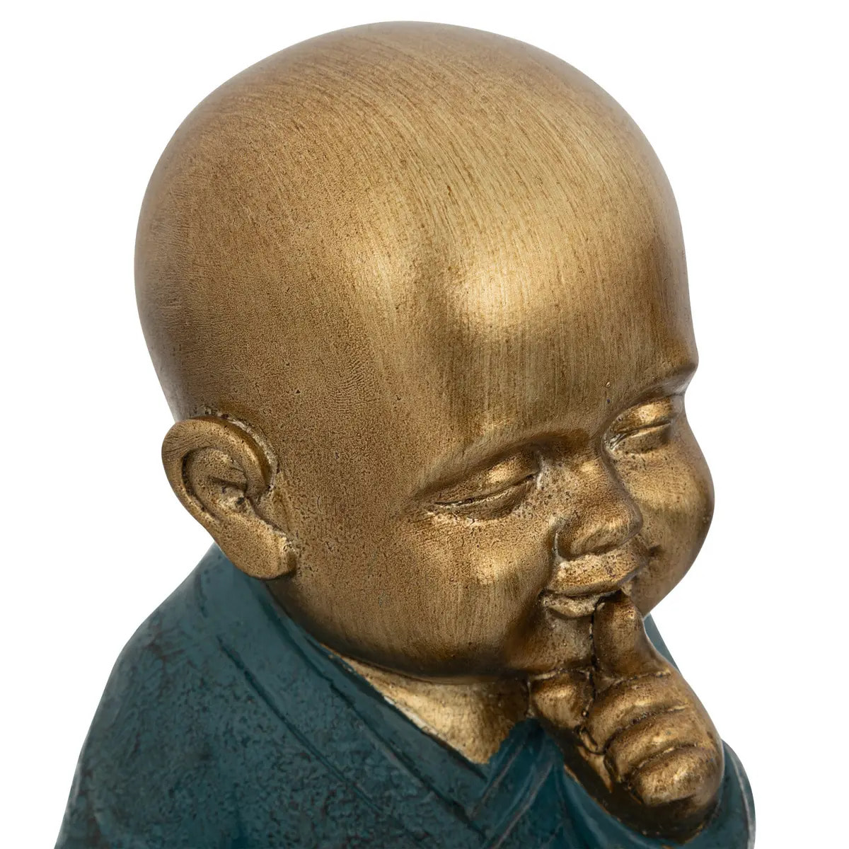 Lot de 3 Bouddha Sagesse Jiling H.21cm
