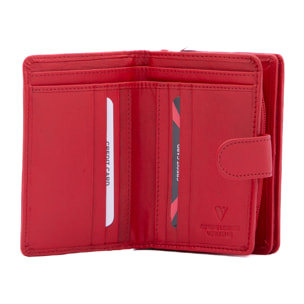 Portafoglio  da donna ecopelle Prodotto Vegano 13x9,5x4 cm