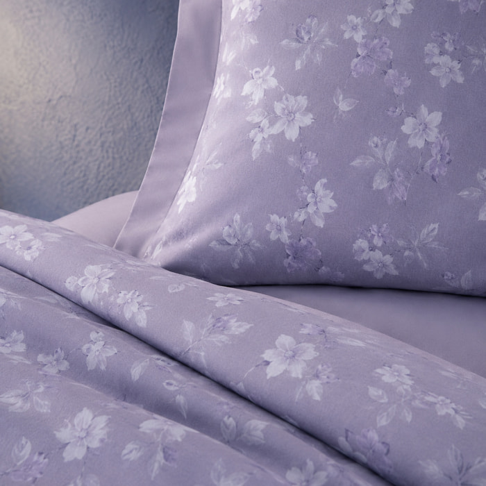 COTTON CLUB Completo Letto Elda in Percalle
