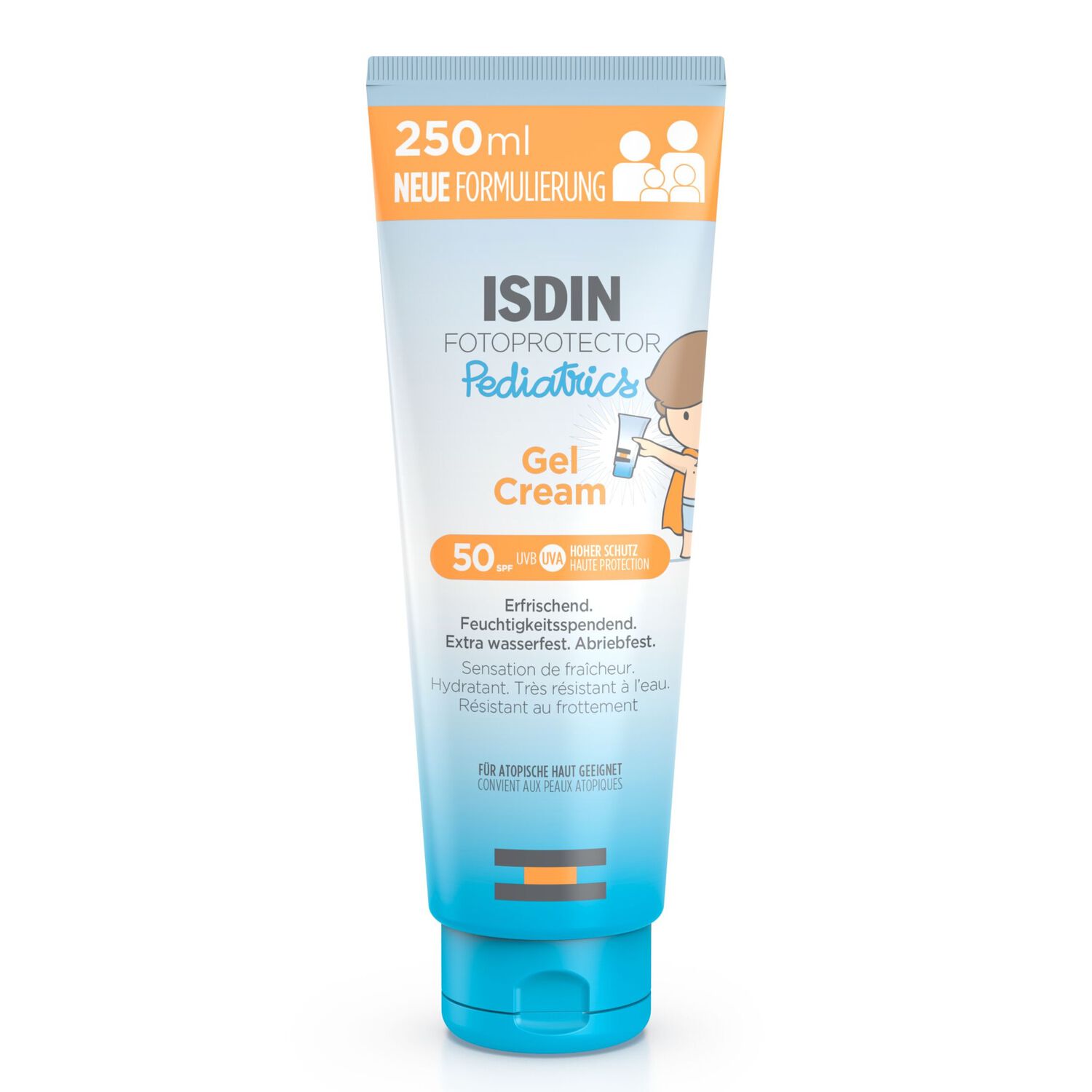Gel Cream Pediatrics  - Crème Solaire Corps SPF50 250 ml
