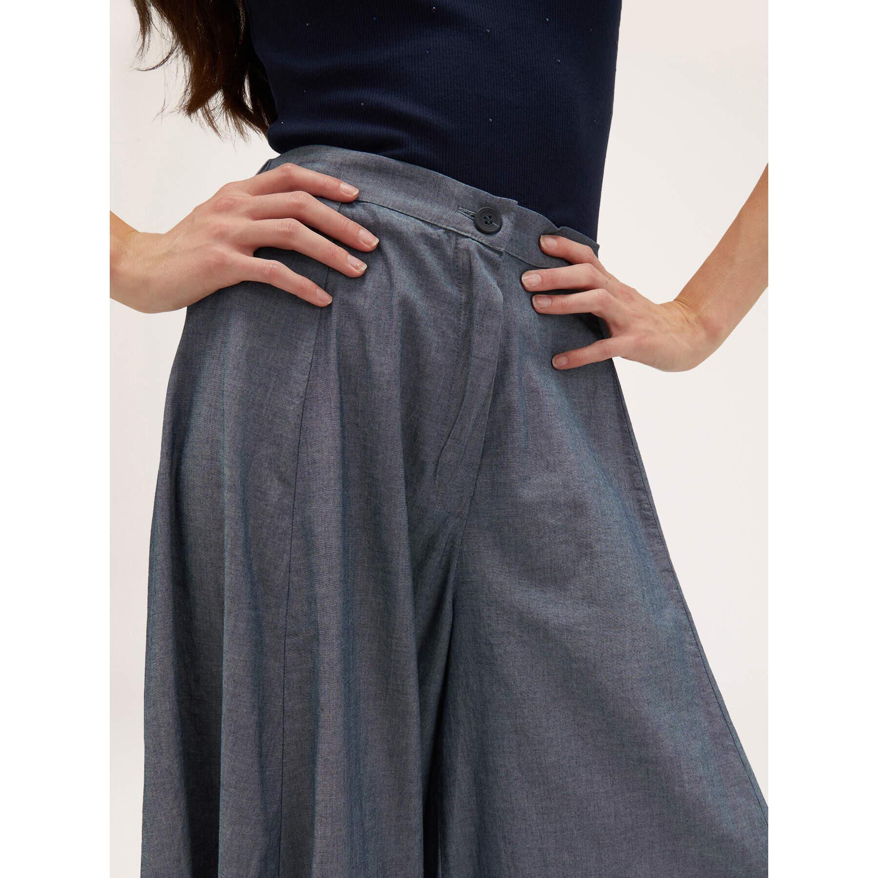 Motivi - Pantaloni extra wide - Blu