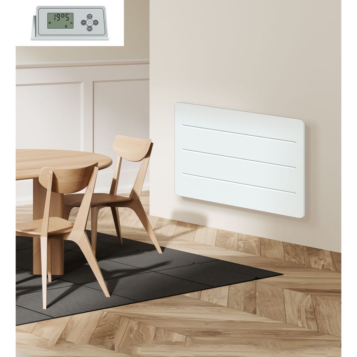 Radiateur inertie en Ceramique+Film 2000w