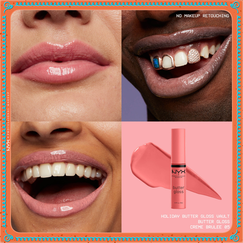 NYX Professional Makeup Collection Limitée Gingerbaddies Land Coffret Butter Gloss