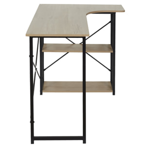 Bureau D Angle Job Noir