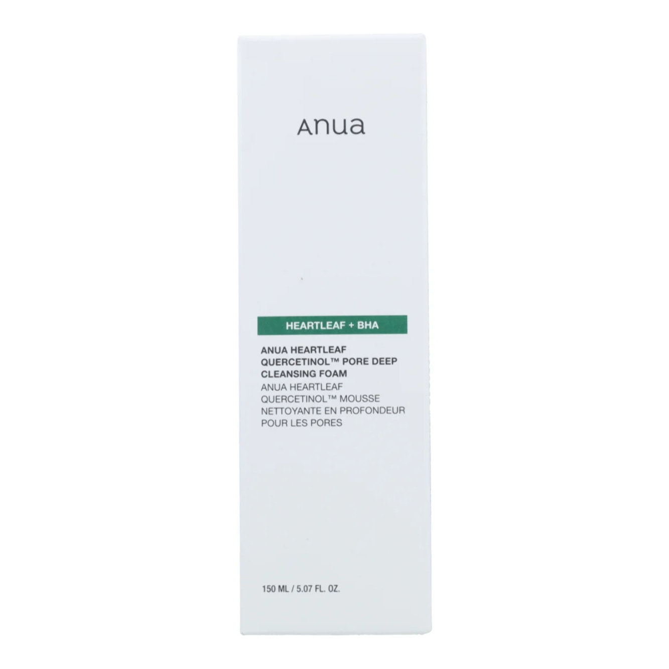 Espuma Limpiadora Heartleaf Quercetinol Pore Deep Cleansing Foam Anua 150 ml